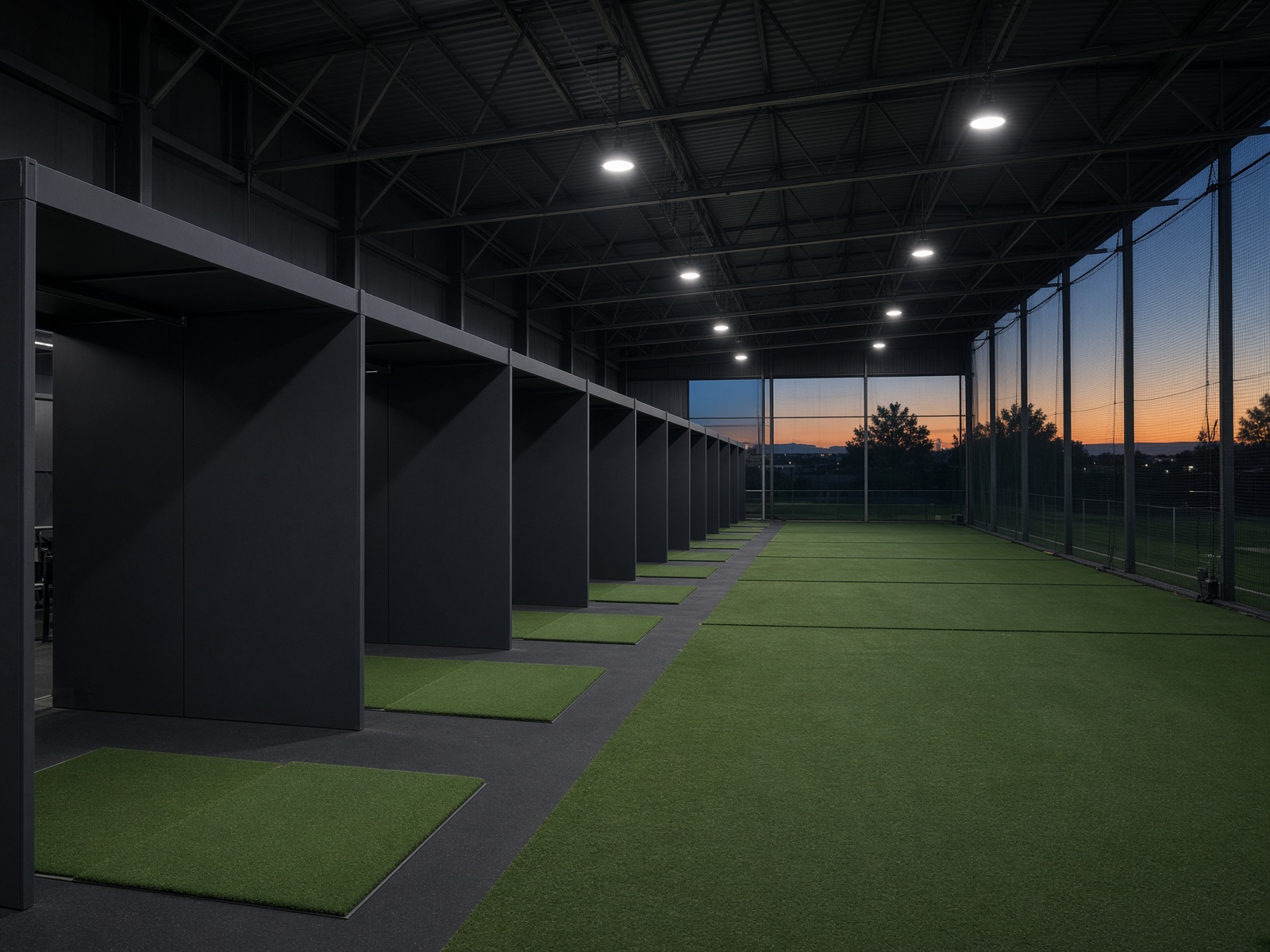 Driving range refurbishment, South East England